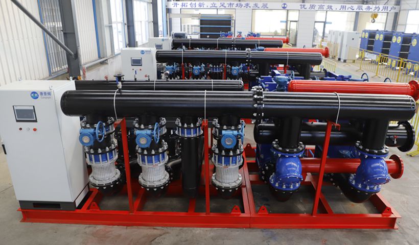 板式換熱器機(jī)組代替熱泵機(jī)組為供暖主力軍
